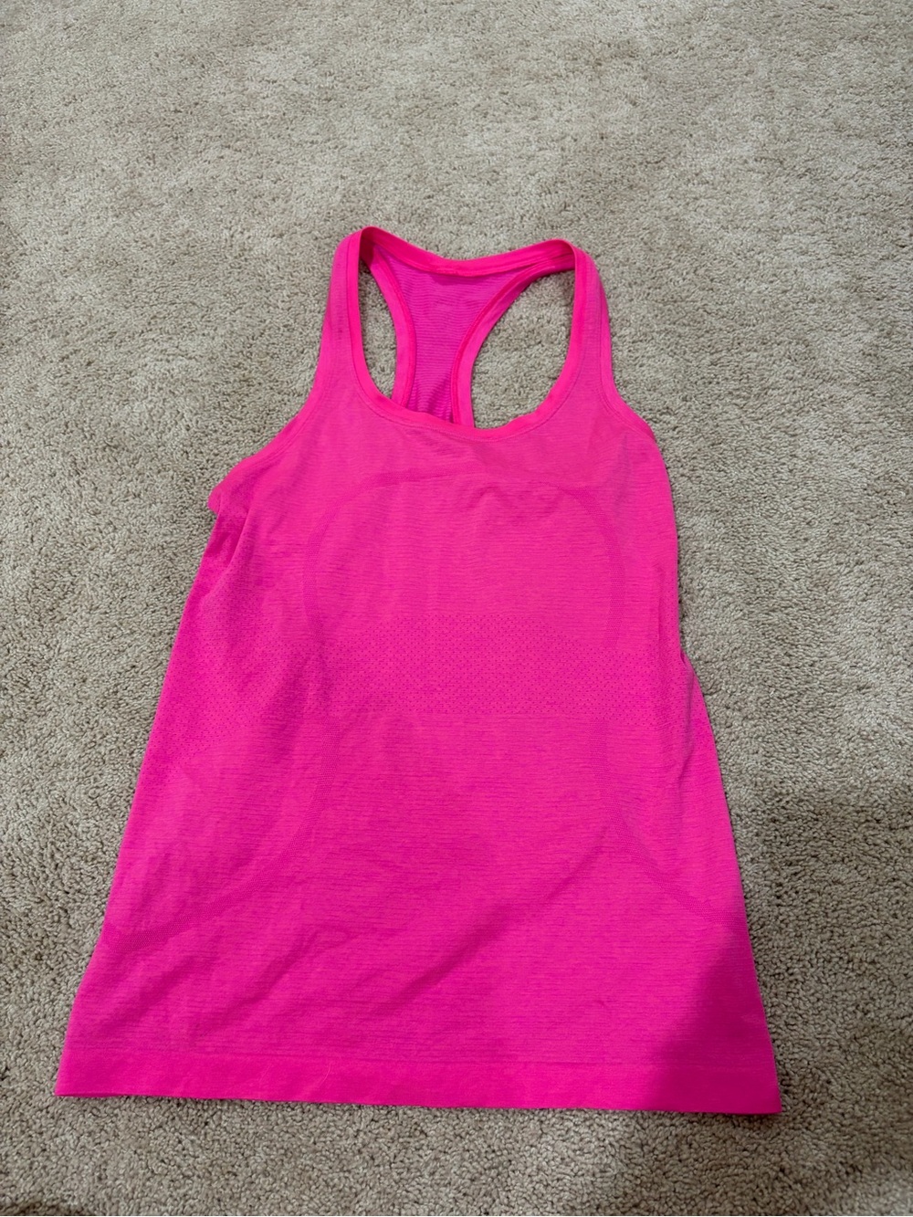 Women’s Hot Pink Lululemon tank